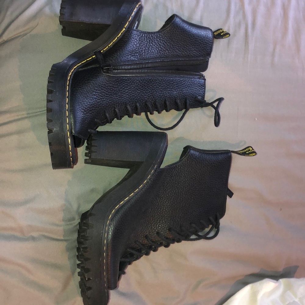 Dr Martens lace up Booties